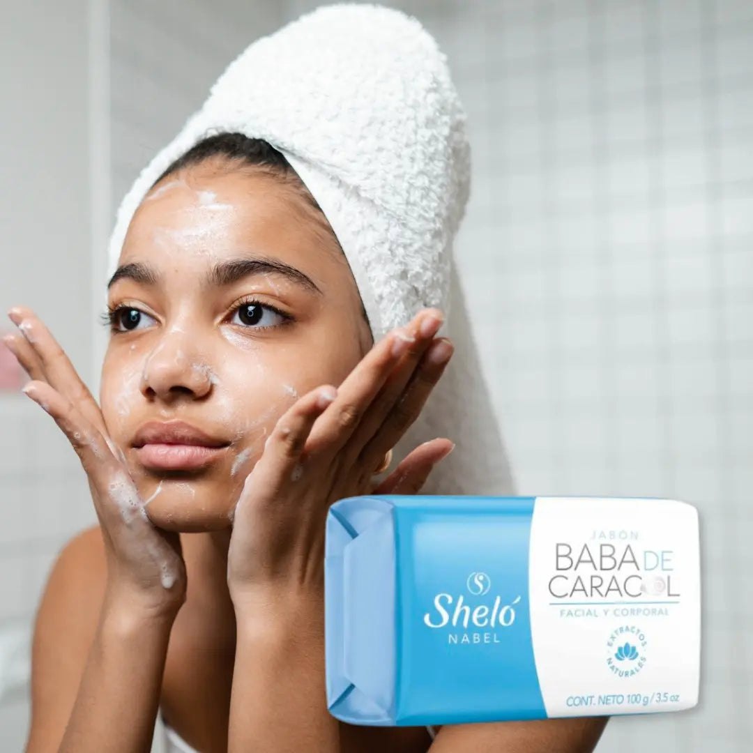 🐌✨ Jabón Regenerador de Baba de Caracol