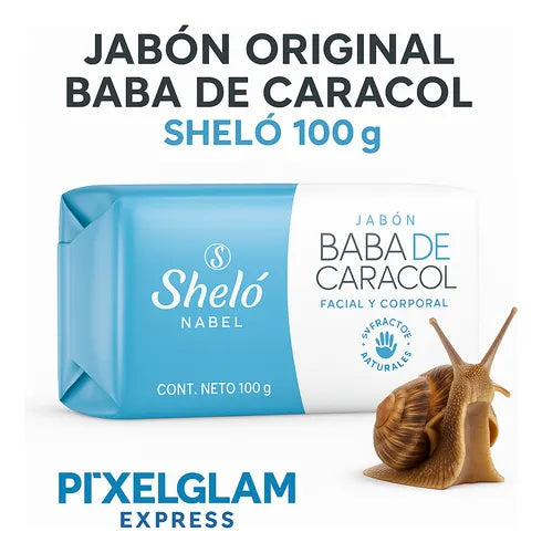 🐌✨ Jabón Regenerador de Baba de Caracol