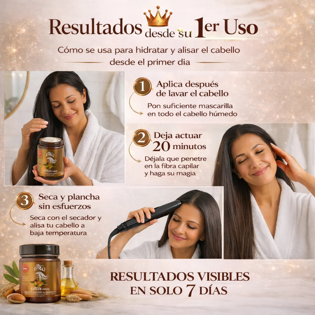 Keratina capilar la Reina del cabello