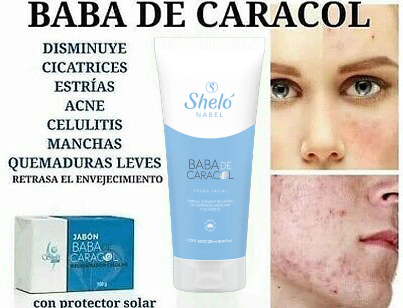 🐌✨ Baba de Caracol Facial