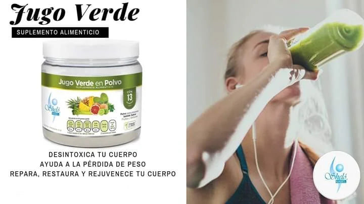 Jugo Verde en Polvo